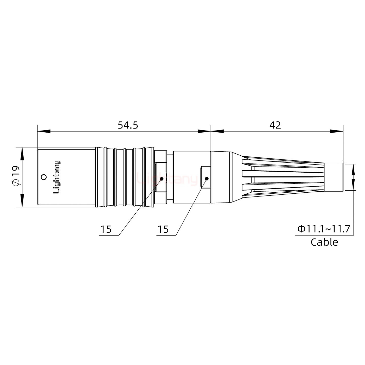 PHG.3B.004.CLLD12Z帶護(hù)套浮動(dòng)插座