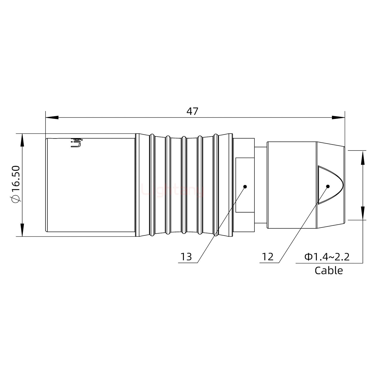 PHG.2B.003.CLLM21推拉自鎖浮動插座