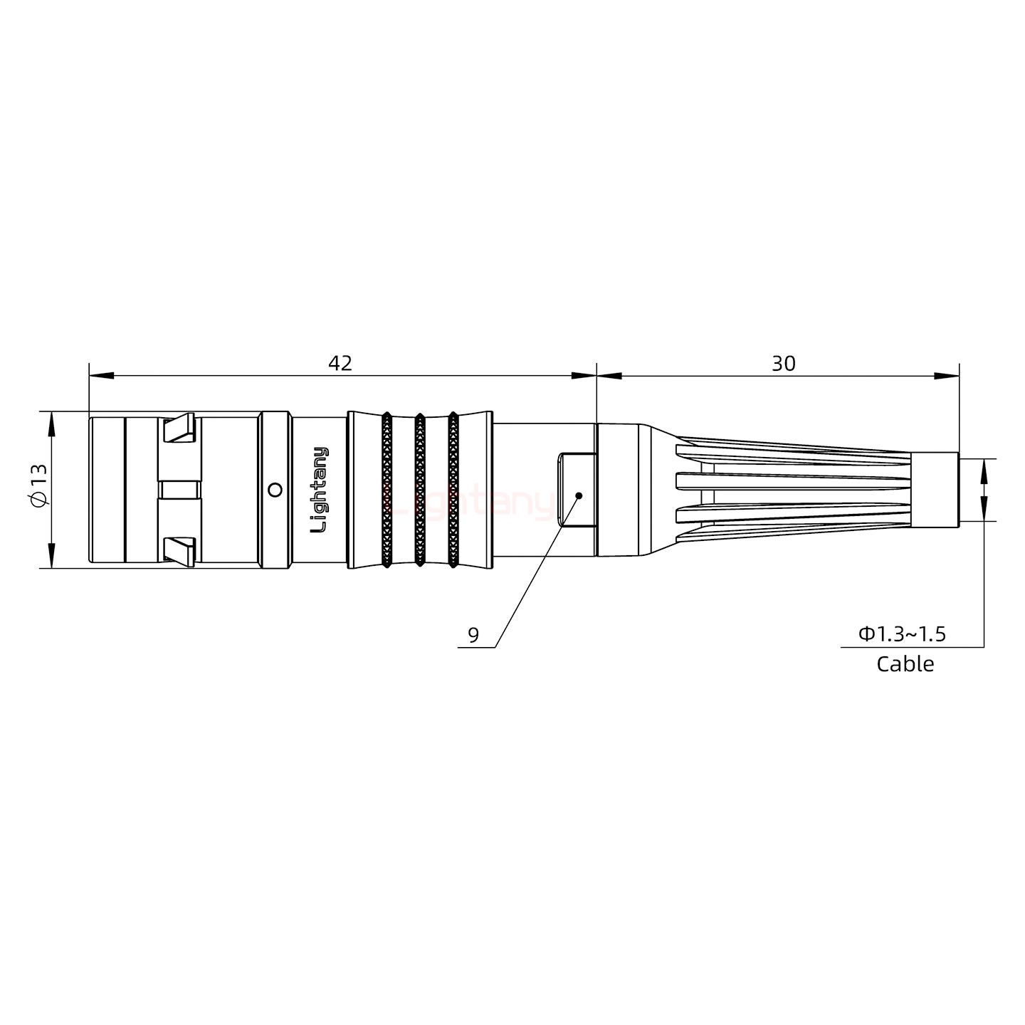 FGG.0K.002.CLAC15Z推拉自鎖帶護(hù)套直式插頭